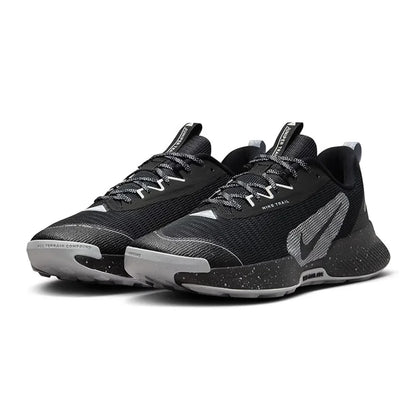 Nike Juniper Irail 3: comfortabele, duurzame en ondersteunende lage trailrunningschoenen voor heren in zwart en grijs FQ0904-001