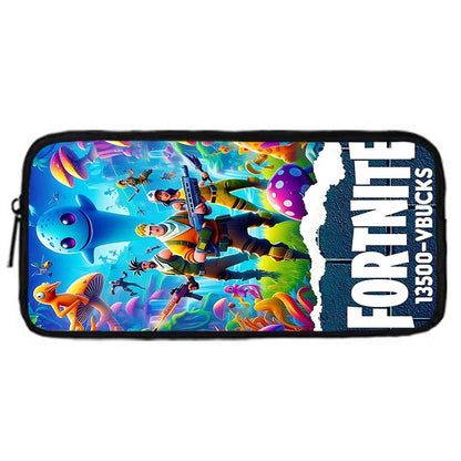 New Game Fortnite Child School Backpack with Shoulder Bag and Pencil Bags, School Bags for Boys and Girls, Best Gift