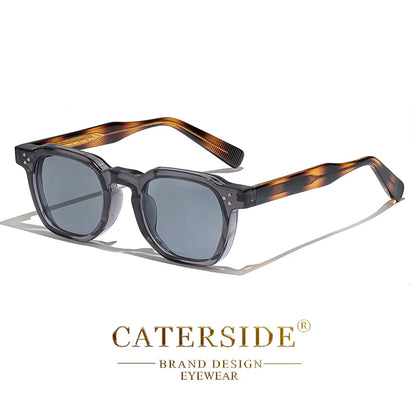 1/2/3 Pairs CATERSIDE Fashion Men Sunglasses Retro Brand Design Polycarbonate Frame Sun Glasses Women Travel Party Eyeglasses