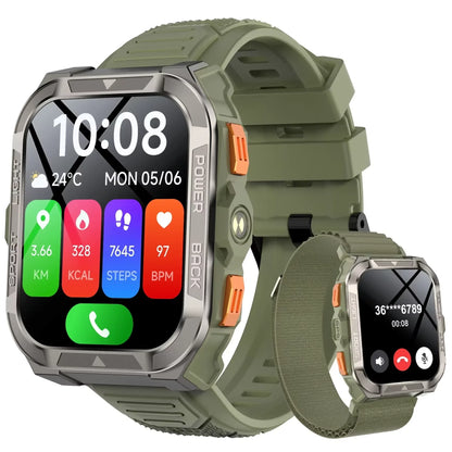 Blackview W80 Pro AI GPT Smart Watch, Precise GPS, 900mAh Battery, 1.43" AMOLED, Flashlight, Waterproof Sport Watch Men & Women