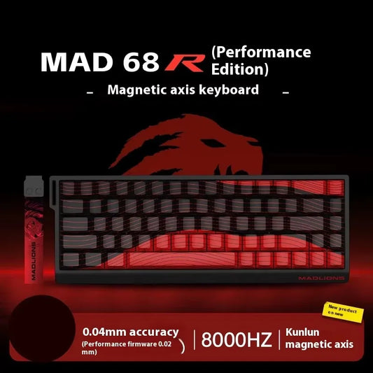 In Stock Mad60 Mad68 HE Mechanical Keyboard Magnetic Switch Customized RGB Gaming 8k Specialized Gaming Keyboards