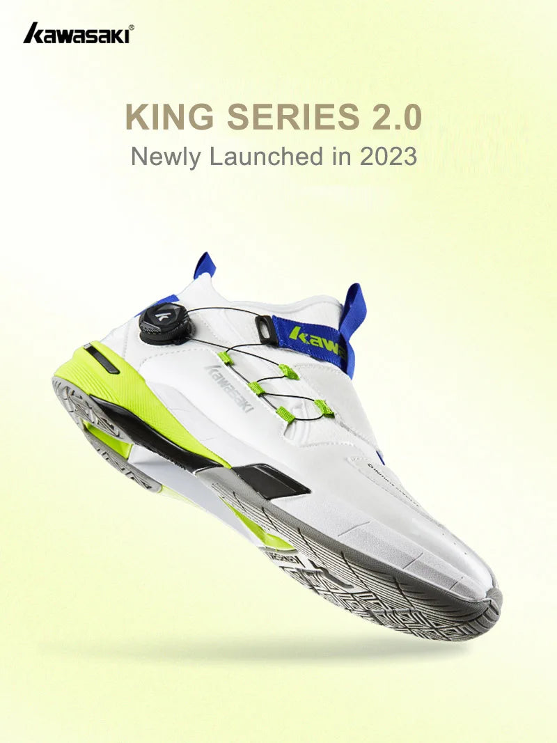 „Kawasaki King Series 2.0“ profesionalūs badmintono bateliai vyrams ir moterims, apsaugantys nuo sukimo, sportiniai, originalūs vyriški teniso bateliai, sportiniai bateliai A3311
