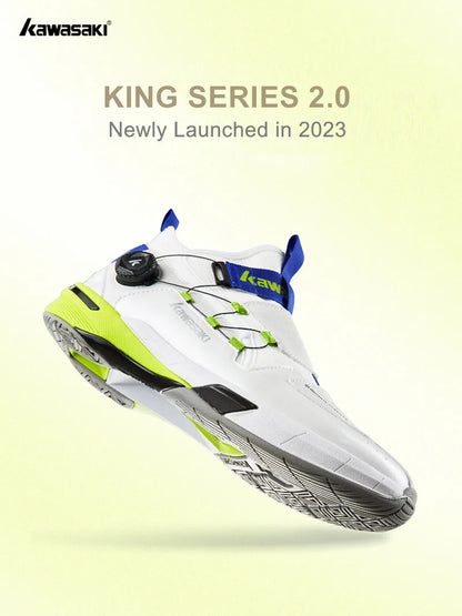 „Kawasaki King Series 2.0“ profesionalūs badmintono bateliai vyrams ir moterims, apsaugantys nuo sukimo, sportiniai, originalūs vyriški teniso bateliai, sportiniai bateliai A3311