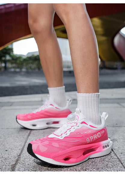 pánské a dámské běžecké boty, prodyšné závodní sportovní boty, s karbonovým odpružením, lehké pánské boty na jogging a trénink