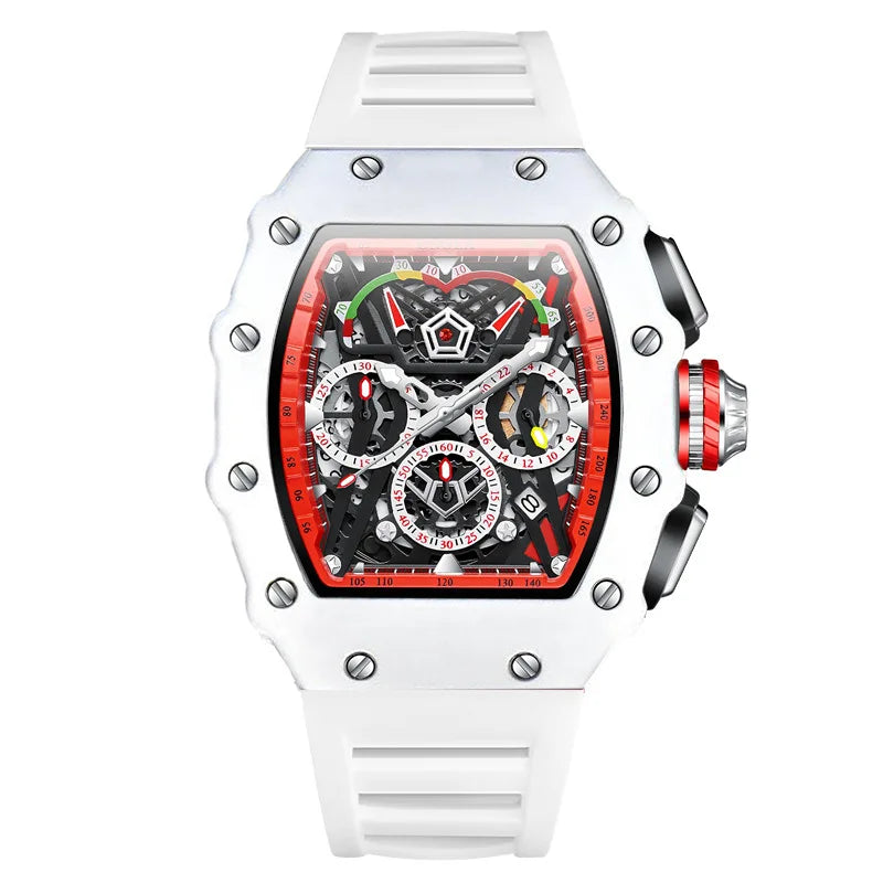 ONOLA 6827 Fashion Sports Quartz Men's Watch Waterproof Luminous Calendar Chronograph Watches for Men Relogios Masculino Часы