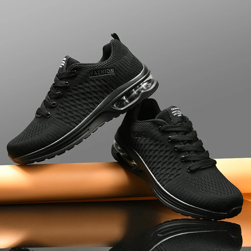 Zapatillas para hombre 2025 nuevas deportivas casuales de moda, transpirables, ligeras para running, cómodas, tallas grandes, calzado de running para hombre