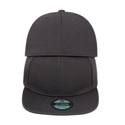 Not Adjustable Back Closed Snapback Caps Men Quality Hip Hop Fitted Hats Adult Solid Color Baseball Hats 57-58cm for Small Face