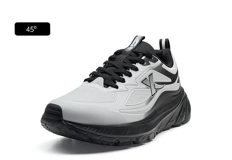 Xtep Herren-Laufschuhe – leicht, atmungsaktiv, stoßdämpfend, strapazierfähig, langlebig, gepolstert – Sneaker 875419110002