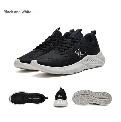 Xtep men's running shoes, lightweight surface training, comfortable breathable jogging stability outdoor shoes, model 879419110032
