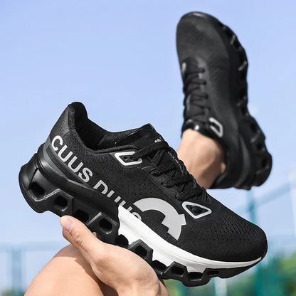 Pánské běžecké boty do terénu s tlumením, protiskluzové pro jogging, prodyšná síťovina, luxusní outdoorové párové tréninkové závodní tenisky