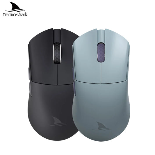 Ποντίκι Gaming Darmoshark M3Pro 2.4G BT Wireless Tri-Mode με αισθητήρα PAW3395 N52840, 26000DPI, για μεγάλο χέρι, με οδηγό μακροεντολών, για gaming