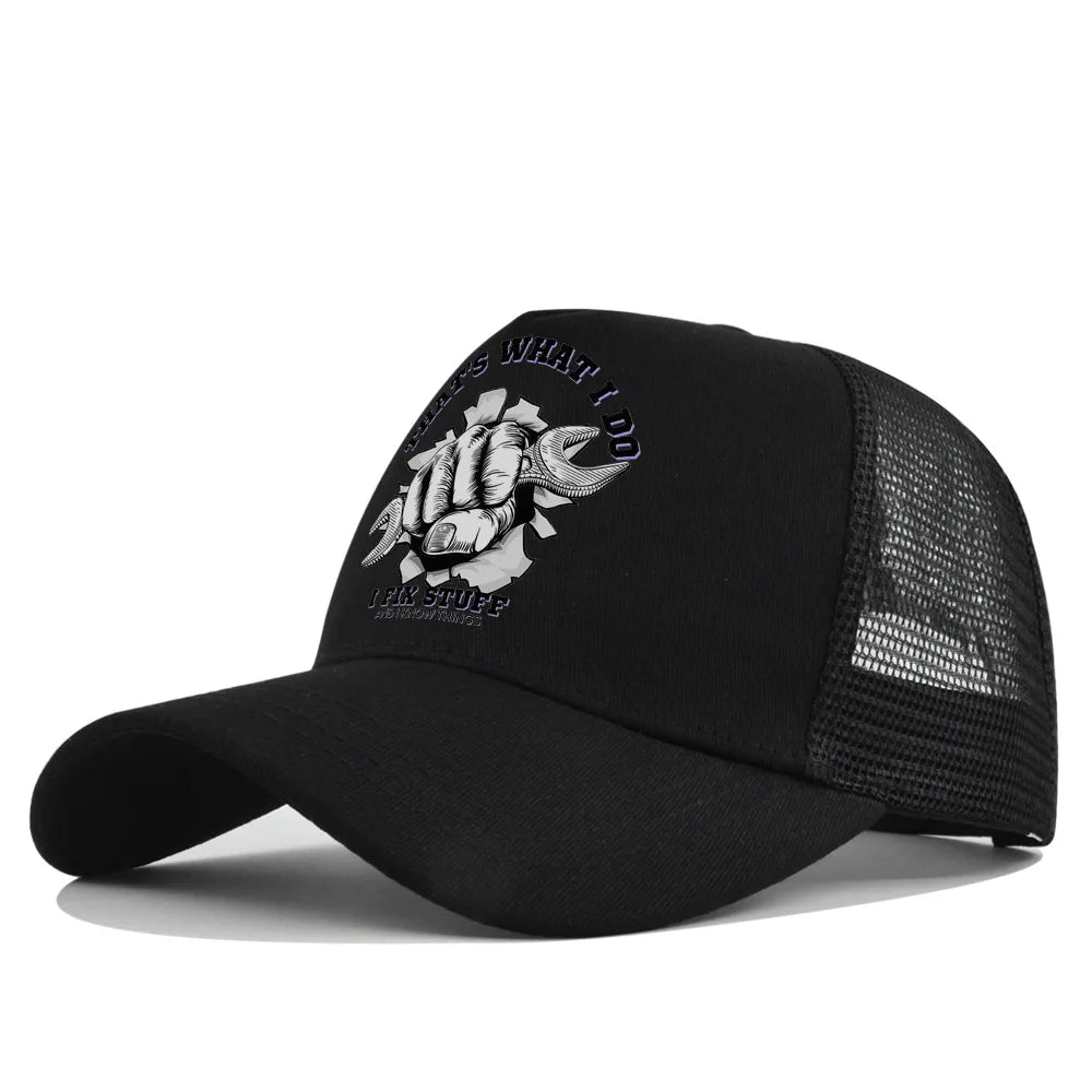 Mode Frühjahr/Sommer Bedruckte Netz-Baseballkappe, atmungsaktiv, Gorras, mit individuellem LOGO für Männer, Frauen und Paare, Schirmkappe, Casquette