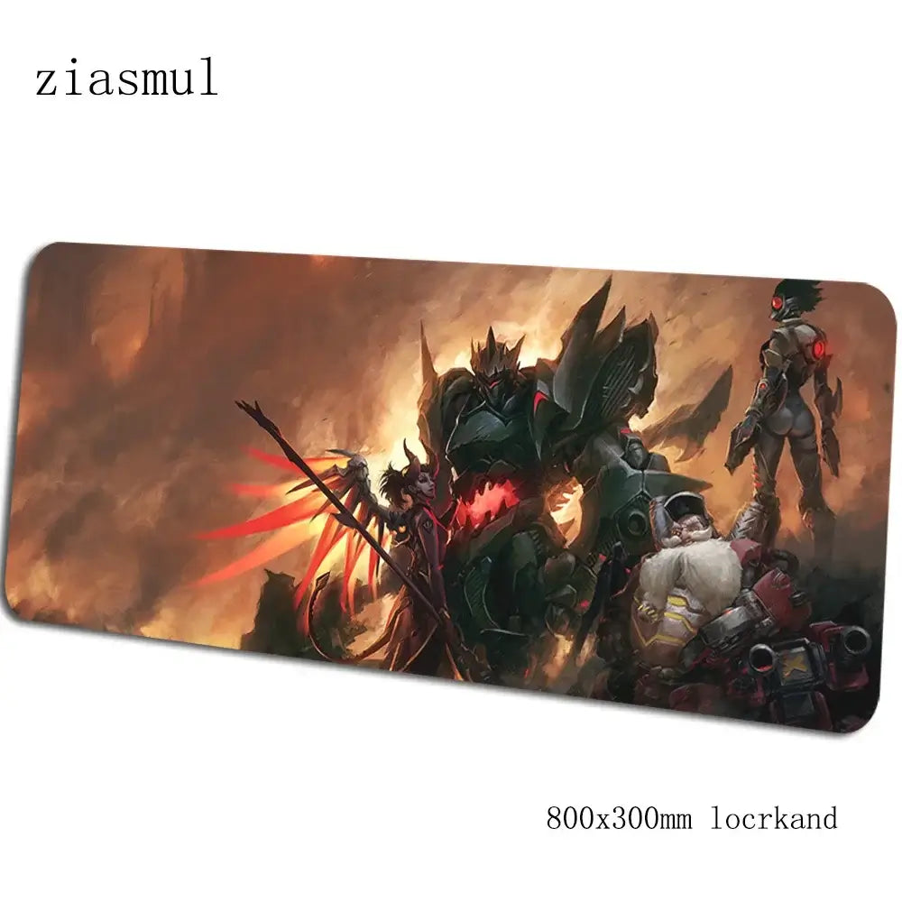 overwatch mouse pad gamer Aestheticism 800x300x3mm notbook mouse mat gaming mousepad Cartoon pad mouse PC desk padmouse mats