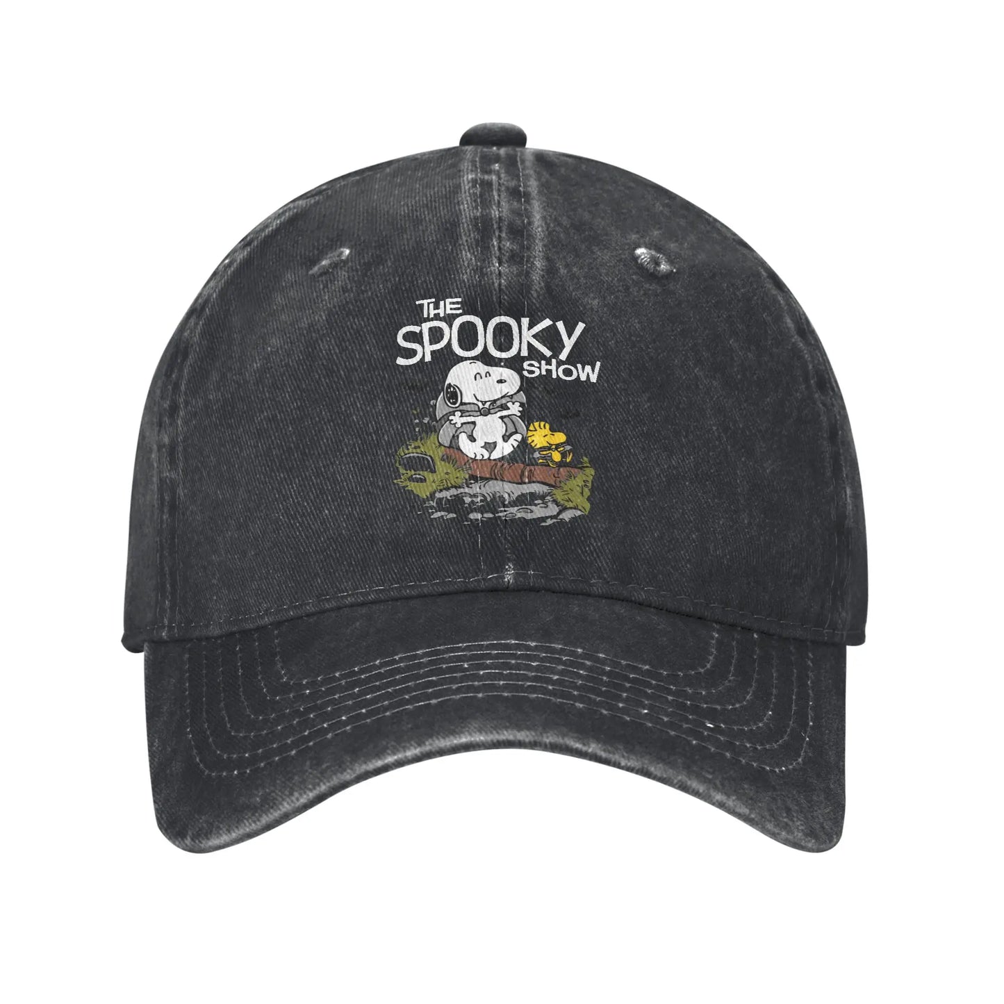 Sleeping Snoopy Baseball Caps Casual Distressed Washed  Snapback Cap Unisex Style Outdoor Summer Adjustable Caps Hat