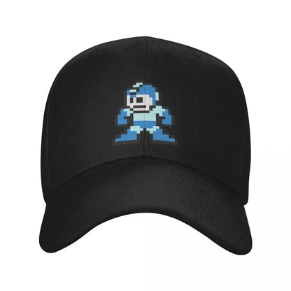 Megaman 8-Bit-Baseballkappe Sommerhut Strand Herren Golfbekleidung Damen