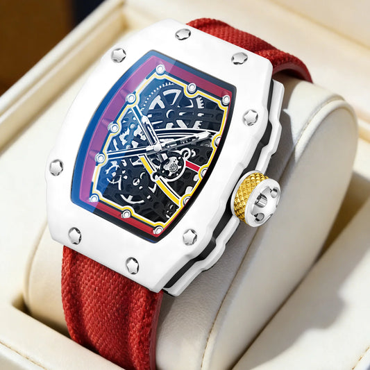 New Ultra Slim Barrel Shaped Best Selling Fashionable Men's Quartz Watch Men's Watch Brand Luxury Watch Quartz