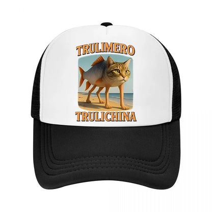 Casquette de baseball italienne Brainrot pour enfants, casquette décontractée pour garçon, chapeaux de sport pour enfants, chapeaux de soleil Tung Sahur Tralalers Shark, bonnet ajustable, cadeau pour homme