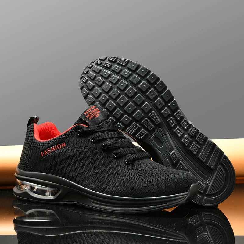 Zapatillas para hombre 2025 nuevas deportivas casuales de moda, transpirables, ligeras para running, cómodas, tallas grandes, calzado de running para hombre