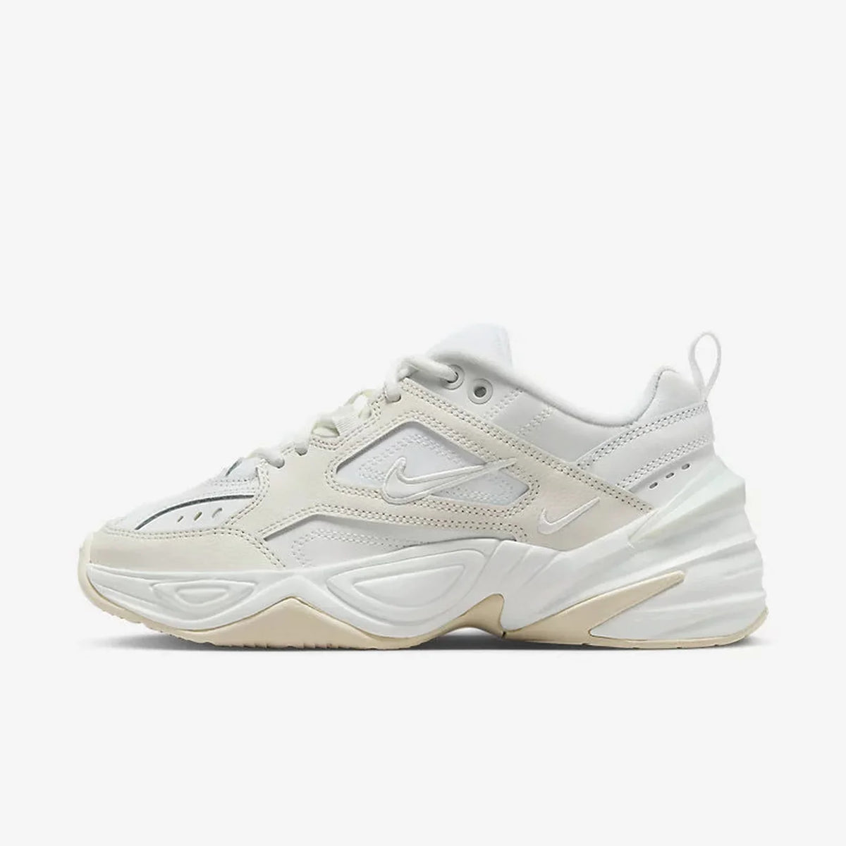 Nike M2K TEKNO Retro — Sapatos antiderrapantes, duráveis, versáteis e almofadados, estilo «dad shoes» — Sapatos desportivos AV4789-104