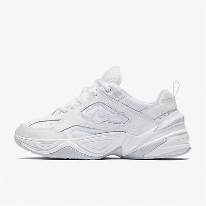 Nike M2K TEKNO Retro — Sapatos antiderrapantes, duráveis, versáteis e almofadados, estilo «dad shoes» — Sapatos desportivos AV4789-104