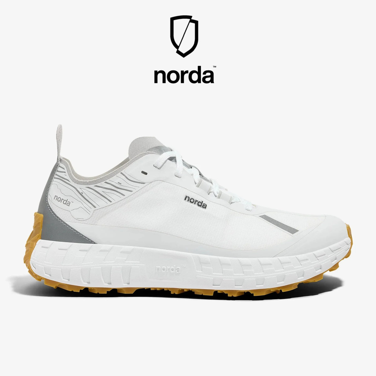 Zapatillas de running todoterreno de corte bajo para hombre Norda 001: transpirables, para actividades al aire libre, ligeras y resistentes al desgaste.