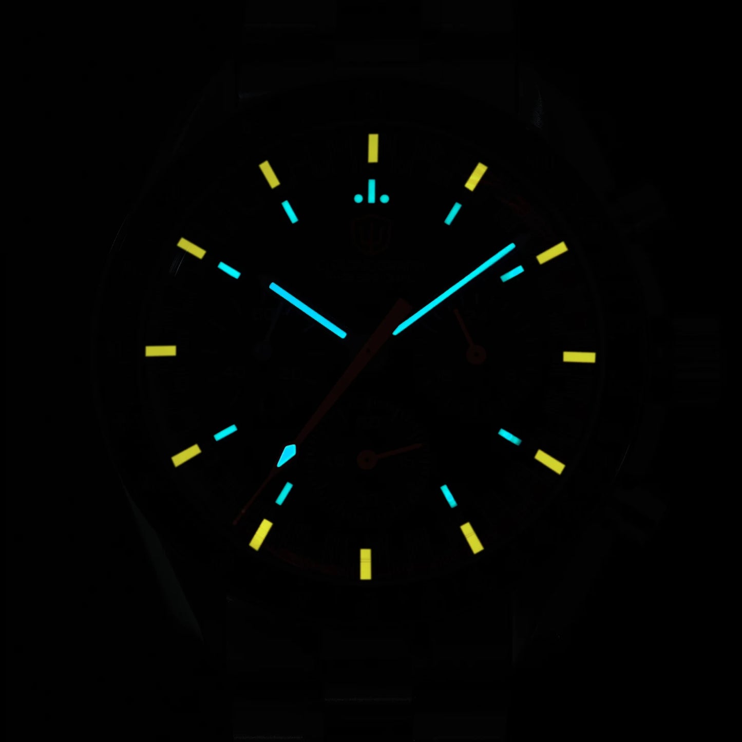 Watchdives New Wd1863 Quartz Men Watch VK63 Chronograph Bubble Sapphire Waterproof 39Mm Steel Top Brand Luxury Business Watch