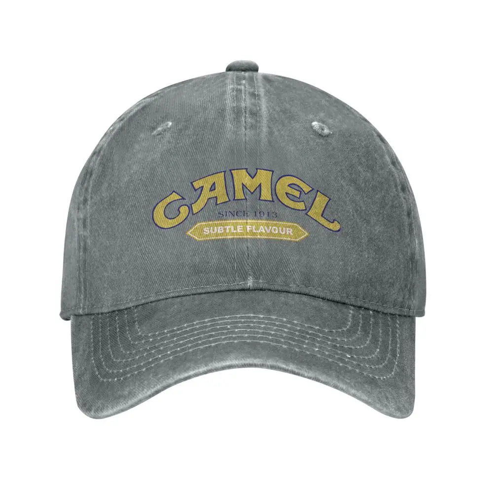 Camel Trophy Baseballkappen für Damen und Herren – verstellbare Freizeit-Sonnenhüte aus Baumwolle – Unisex-Dad-Hats