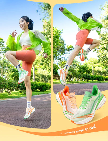 ONEMIX YUE SHUANG Pánské běžecké boty Sportovní tenisky s vzduchovým polstrováním pro páry Sportovní běžecké boty Venkovní dámské vycházkové tenisky