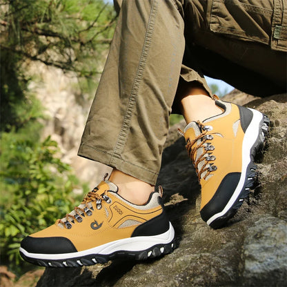 Pantofi casual din piele pentru bărbați, sneakers pentru primăvară, toamnă și iarnă, pantofi sport ușori pentru tenis și mers pe jos