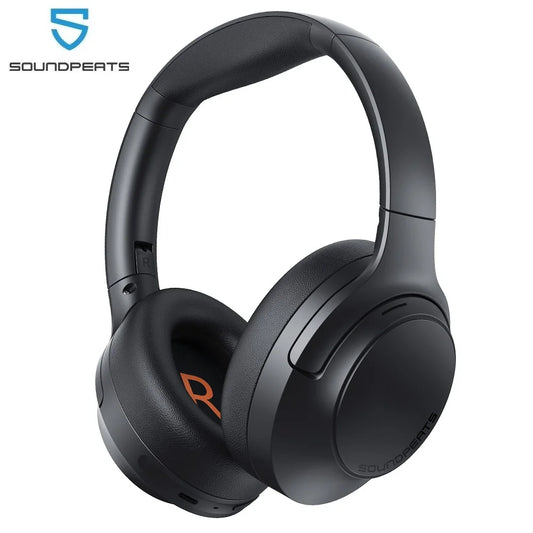 SoundPEATS Cove Pro Bluetooth 6.0 Headphones with 56dB ANC, Hi-Res LDAC Audio, 95H Battery, AI Noise Cancelling Wireless Headset