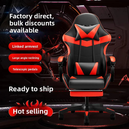 Gaming Chair Ergonomic Computer Desk Chair Reclining Home Office Gaming Chair with Back Support for Extended Sessions Game Chair