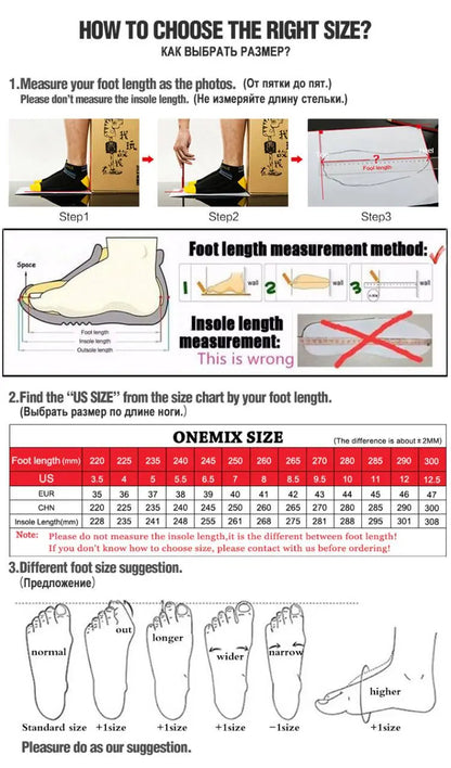 ONEMIX Sapatilhas de Running Casuais Respiráveis de Verão, Sapatilhas de Jogging Leves para Homem e Mulher, Calçado de Ginásio e Outdoor com Amortecimento para Desporto