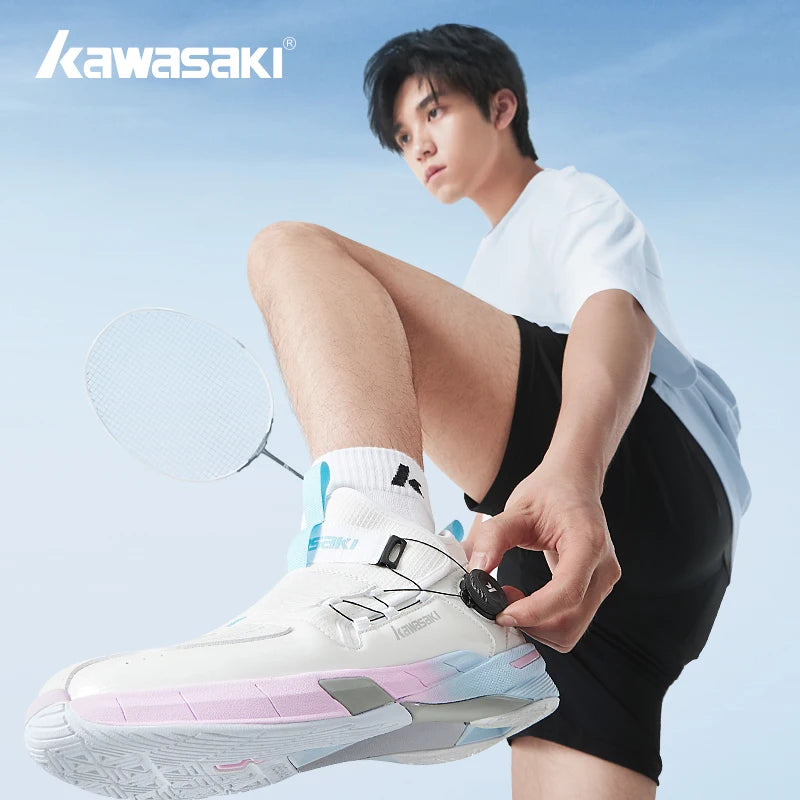 „Kawasaki King Series 2.0“ profesionalūs badmintono bateliai vyrams ir moterims, apsaugantys nuo sukimo, sportiniai, originalūs vyriški teniso bateliai, sportiniai bateliai A3311