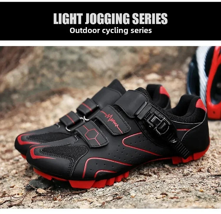 Unisexové cyklistické boty s tvrdou podrážkou – 4-Season boty pro silniční kola s aretačními pedály, vhodné pro MTB a outdoorové sporty