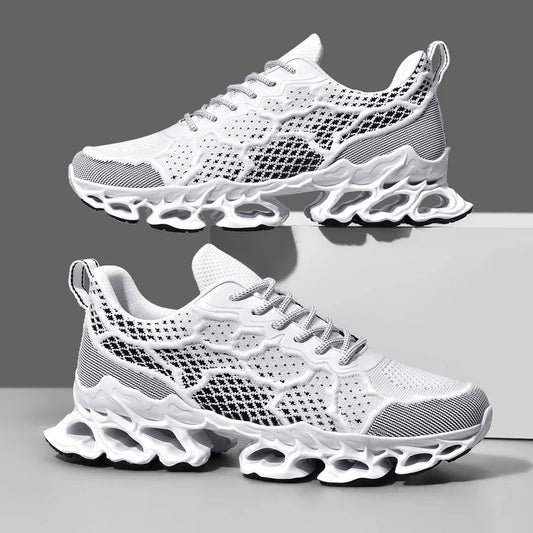 Buty męskie sneakersy casual, tenisówki męskie, luksusowe buty sportowe, oddychające buty fashion, mokasyny i buty do biegania dla mężczyzn