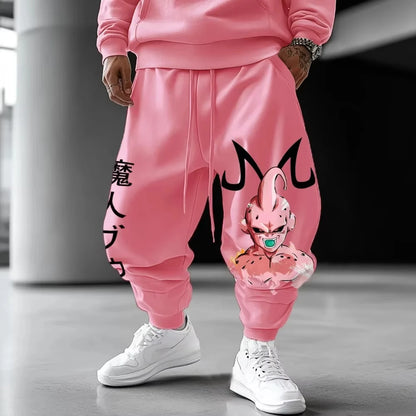 Dragon Ball Men's Pants Sportswear Broly Spring Autumn and Winter Japan Anime Jogger Pants Y2k Harajuku Fashion Cotton Trousers