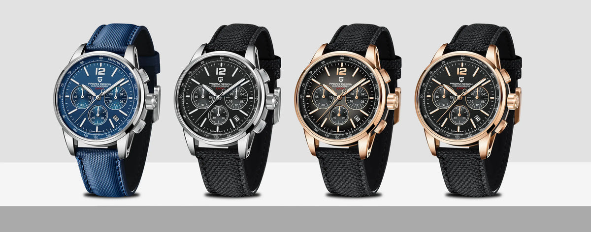 Pagani Design VK63 Fashion Men's Quartz Watches 41MM Top Sapphire Waterproof Sport 10 Bar Watch for men reloj hombre