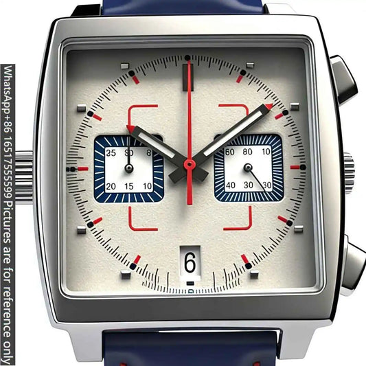 40mm Men Luxury Watch in 904L Steel Quartz Movement Exquisite Heritage e-t