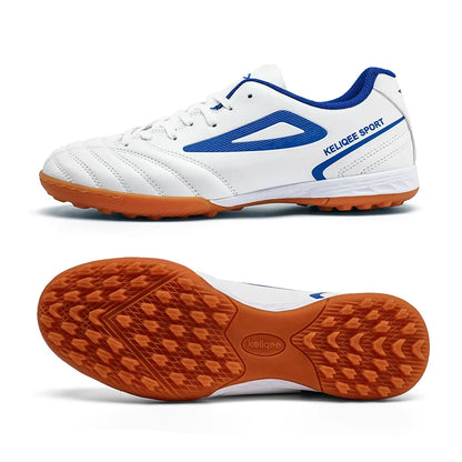 Δημοφιλείς σε Προσφορά, Best-selling Unisex Παιδικά Ποδοσφαιρικά Παπούτσια για Συνθετικό Χλοοτάπητα, Αντιολισθητικά, Διαπνέοντα, με Δερμάτινο Επάνω Μέρος, Ελαφριά και Ανθεκτικά για Προπόνηση Ποδοσφαίρου