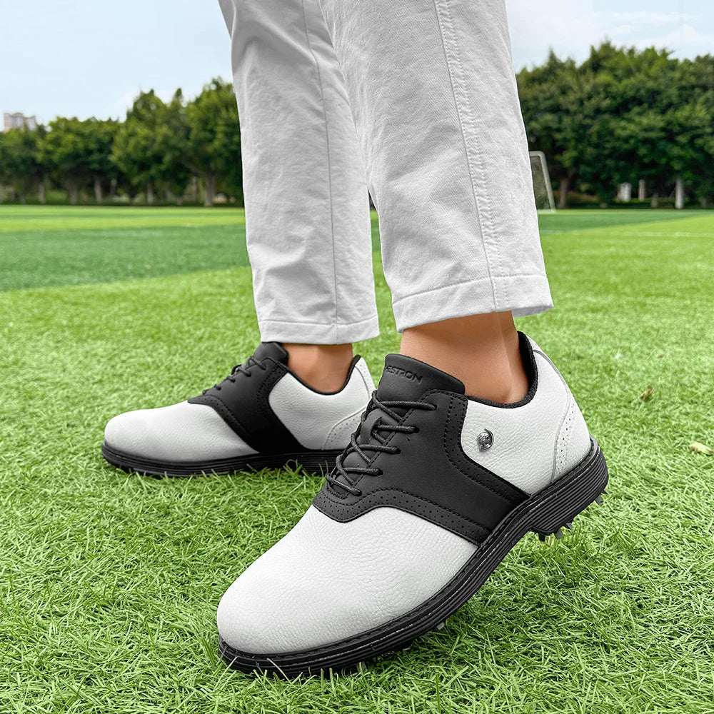 New Men Golf Shoes Professional Golfers Shoes Waterproof Comfortable Golf Footwears Non Slip