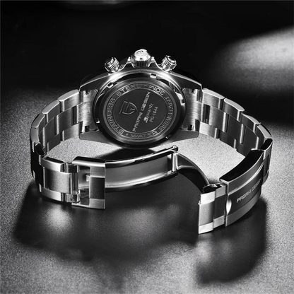 Novo PAGANI DESIGN PD1644 Relógio de Luxo para Homem em Quartzo com Data Automática, Cronógrafo Desportivo de Pulso, Impermeável 100m, Presente para Homem