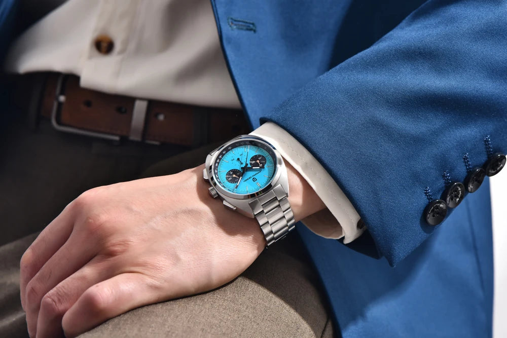 PAGANI DESIGN 2026 NEW Turtle Back Chronograph 1782 Watch for Man Fashion Men's Quartz Watch Luminous relogios masculino
