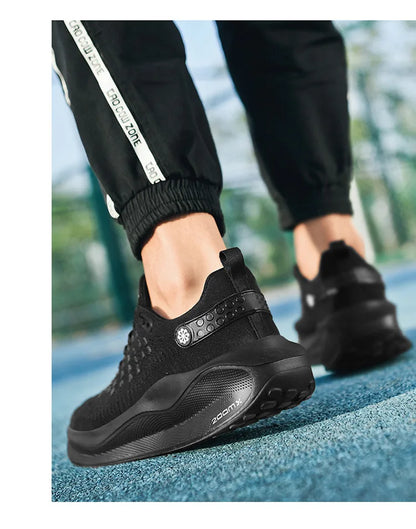 Pánské běžecké boty, sportovní, ležérní, luxusní, módní, lehké, prodyšné, na jogging, pohodlné na chůzi