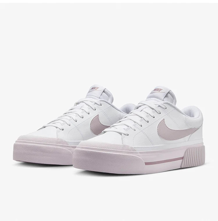 Nike, autentiche scarpe da ginnastica casual da donna con suola spessa resistente all'usura e tomaia bassa DM7590-105