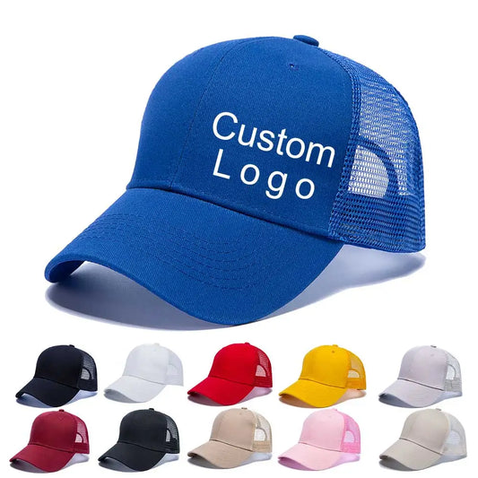 Wholesale Hat Baseball Caps Men's  Casual Caps Women's Mesh Hats Unisex Hats Custom Logo Hat Embroidered Hats
