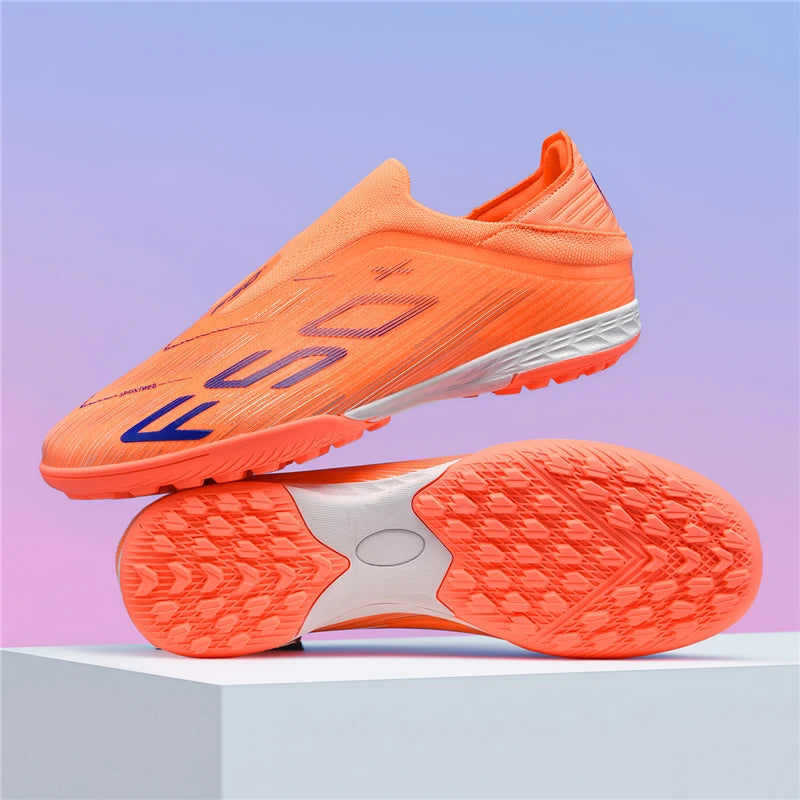 New Men's Football Boots Turf Comfortable Cleats Futsal Non Slip Soccer Shoes Sport Ultralight Fg Grass Indoor Adult Non-Slip