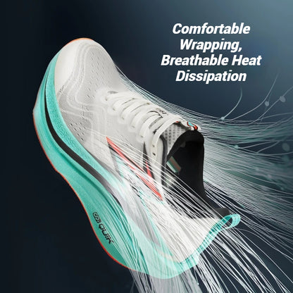 361 Degrees Flame 4.0 MIX Herren-Laufschuhe mit Carbonplatte, für Wettkämpfe und Marathon, stabiler Rückprall, verschleißfest, Herren-Sneaker 672512204