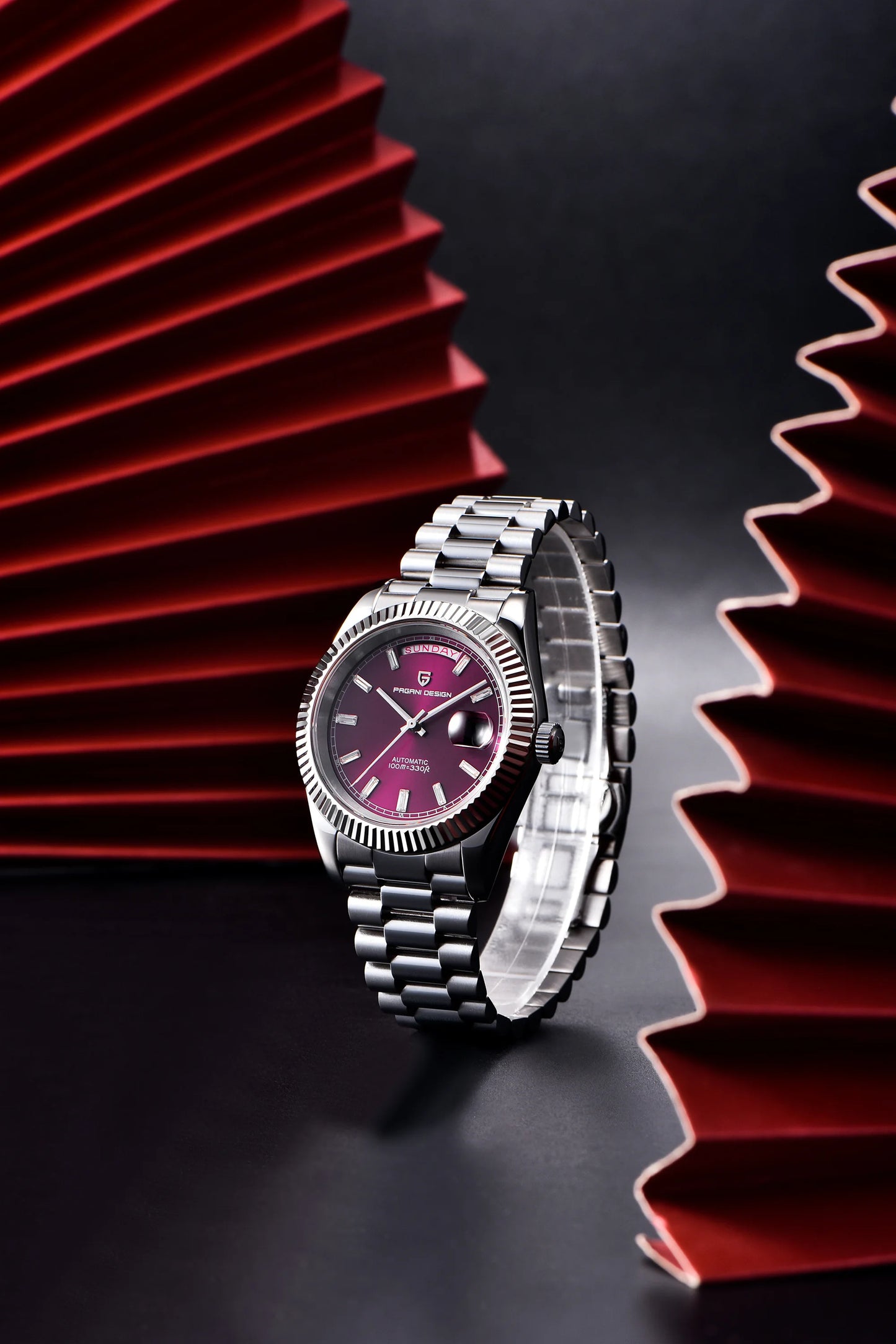 PAGANI DESIGN 2025 New Date Week 40MM Men's Watches Brand Luxury Gold Automatic Watch Men Waterproof Mechanical Wrist watch Men