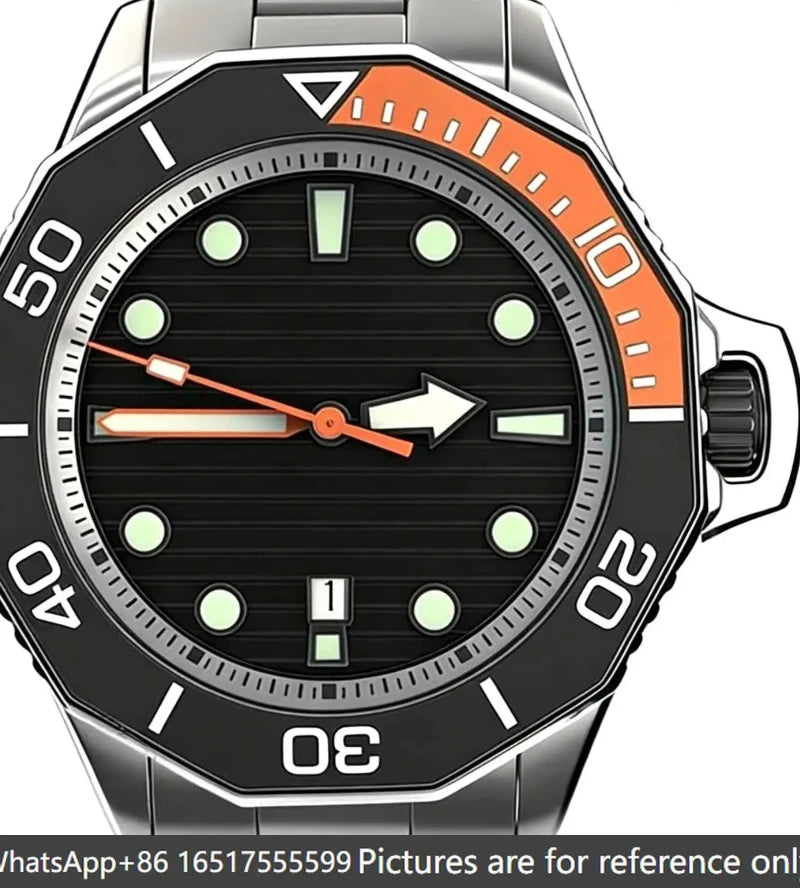 38mm 43mm luxury men's watch, made of 904L steel, automatic movement-t