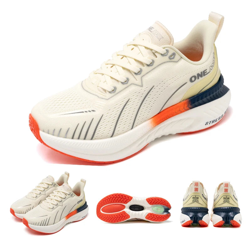 ONEMIX: nuevas zapatillas de running con amortiguación para hombre, adecuadas para corredores intensivos; zapatillas deportivas con cordones para mujer; zapatillas deportivas antideslizantes para hombre, para uso al aire libre.